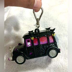 Bath & Body Works hand sanitizer holder. Light up, musical hearse.